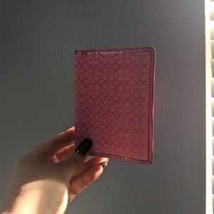 Coach Passport Holder